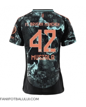 Bayern Munich Jamal Musiala #42 Tricou Fotbal Replică 2024-25 Femei Deplasare